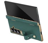 WBRSybUK Coque à charnière pour Samsung Galaxy Z Fold 7, Coque de téléphone Fine et élégante, Finition brossée, Protection d'écran Tout Compris