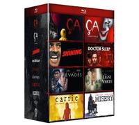 Coffret Stephen King : Ça + Ça - Chapitre 2 + Shining + Misery + Doctor Sleep + La Ligne Verte + Carrie + Les Évadés - Pack - Blu-Ray