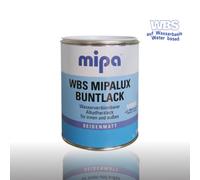 WBS Mipalux Peinture Émaillée SM, RAL9010 Blanc Pur 2,5L