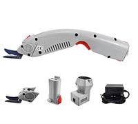 WBT-1 Ciseaux électriques pour couper le tissu sans fil Ciseaux électriques coupe-tissu avec 2 lames (1 batterie)