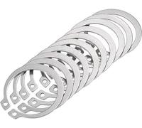 WBTAJZHY Anneaux de retenue externes, 20 pièces, 35 mm-40 mm, circlips, en Acier Inoxydable 304, Anneaux d'arbre C, adaptés aux roulements(35mm)