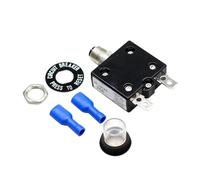 WBTAJZHY Disjoncteurs Thermiques, disjoncteur de Surcharge Thermique à réinitialisation par Bouton-Poussoir 5-40 A, 250 bornes, Multicolore(6a)