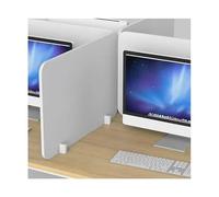 WBTAJZHY Séparateur de Bureau, Cloisons de Bureau for Plus d'intimité, Panneaux antibruit Blancs, Plusieurs Tailles(40X40CM)