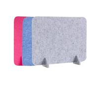 WBTAJZHY Séparateur de Bureau, Cloisons de séparation Bureau autoportantes, Panneaux confidentialité Multicolores, Plusieurs Tailles(Gray,40x60cm)