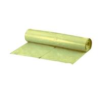 WBV Sac poubelle 120 l jaune env. 42 my rouleau de 25 pcs. Quantité:10