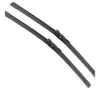 WBWBB Balais d'Essuie-Glace Avant pour Volkswagen Crafter 2006-2018 26''+ 24'', Jeu de 2 Silencieux Nettoyage sans Traces Caoutchouc Résistant Accessoires Auto