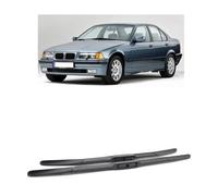 WBWBB Essuie Glace Avant pour BMW 3 Series E36 318 320 323 325 1991-1999, D'essuie-Glace Pare-Brise Fenêtre Voiture Nettoyer Brosses De Pluie Accessoires