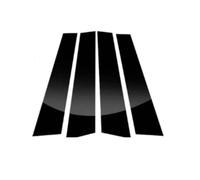 WBWBB Garnitures Pilier Fenêtre Voiture pour Volkswagen Golf 5 2004-2009, Autocollant de Montant B Décoration Extérieure Finition de Porte de Fenêtre