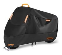 WBWBB Housse Moto pour Piaggio MP3 500, Bâche Moto Abris Moto Extérieur, Couverture Polyester pour Moto Scooter Moto Exterieur au Pluie,XXL