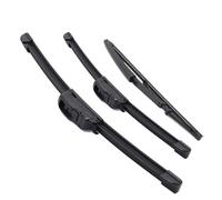 WBWBB Jeu d'essuie-Glaces Avant et arrière pour Lancia Ypsilon 2003-2010, Ensemble de Balais D'essuie-Glace Avant et Arrière de Voiture Brosses