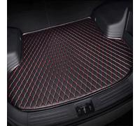 WBWBB Tapis de Coffre pour Nissan Qashqai 2016-2021 Doublure Antidérapante et Antisalissures Protection Chargement Imperméable Accessoires,C/Black-Red