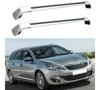 WBWJYAI (1 Paire) Barres Transversales De Aluminium pour Peugeot 308 SW 2014 2015 2016 2017 2018-2020 Barres de Toit Transversales,O