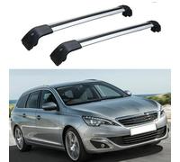 WBWJYAI (1 Paire) Barres Transversales De Aluminium pour Peugeot 308 SW 2014 2015 2016 2017 2018-2020 Barres de Toit Transversales,Q