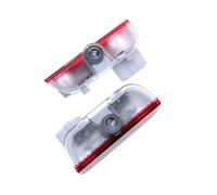 WBZHUSS 2 pièces Voiture Porte Bienvenue de lumière, pour VW Touareg 2011-2022 2023 2024 projecteur de lumières de Porte de Voiture Accessoires de décoration de Voiture