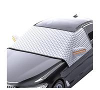 WBZHUSS Couverture Pare-Brise Voiture, pour Dacia Duster 2018-2024 Protection de Pare-Brise Pliable et résistante au Gel et aux intempéries,A