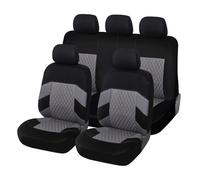 WBZHUSS Voiture Ensembles De Housses Siège, pour Ford Puma 2019-2024 Imperméable Et Respirant Protection Couvre Sieges Siege Protection Accessoire,A
