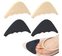 WBZOWRB 4 Paires De Semelles Rembourrées Pour Chaussures,Unisexe,Bouchons d'Orteil Ajustables,Semelles Intérieures Pour Chaussures,Semelles Avant,Baskets,Talons,Coussins En Éponge