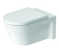 WC à fond creux Duravit Starck 2 25330900001 37,5x62cm, 4,5 l, blanc