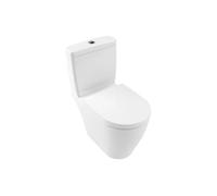 WC à poser compact sans bride sortie horizontale VILLEROY ET BOCH Avento avec abattant frein de chute