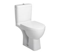 WC à poser compact sortie horizontale JACOB DELAFON Odéon up avec abattant Blanc G