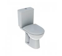 Geberit Pack WC au sol Renova – réservoir attenant, sortie horizontale, Rimfree, abattant blanc