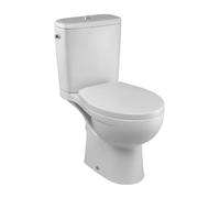 WC à poser sans bride sortie horizontale JACOB DELAFON Patio avec abattant frein de chute déclipsable