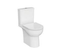 WC à poser sans bride sortie horizontale Vortex VitrA M-20 avec abattant frein de chute