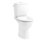 WC à poser sans bride surélevé PMR sortie horizontale JACOB DELAFON Patio avec abattant