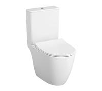 WC à poser sans bride VITRA Sento + abattant slim blanc