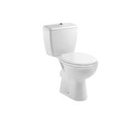 Jacob Delafon Pack WC Eolia à poser – Sortie horizontale – Sans bride – 3/6 L