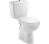 Jacob Delafon Pack WC Eolia à poser – Sortie horizontale – Sans bride – 3/6 L