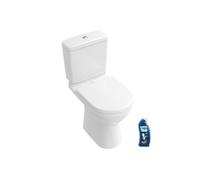 WC à poser sortie verticale VILLEROY & BOCH O.novo avec abattant frein de chute + nettoyant
