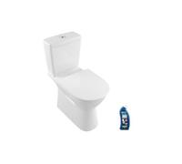 WC à poser sortie verticale VILLEROY ET BOCH O.novo avec abattant + nettoyant