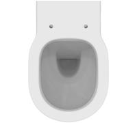 Ideal Standard Connect WC au sol, bord de chasse fermé vitrifié, 360x545x340mm, E823101, Couleur: Blanc