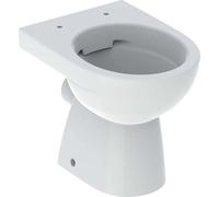 WC au sol Geberit Renova No.1, à fond creux, sans rebord, sortie horizontale,