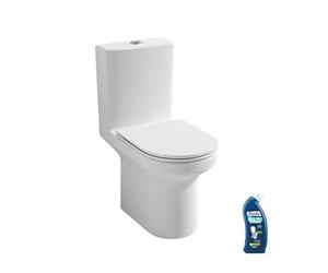 WC au sol sans bride JACOB DELAFON Elite + abattant extraplat + nettoyant
