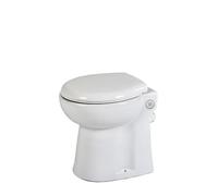 WC avec système de levage intégré Sani-Start | WC compact | Abattant WC avec système d'abaissement automatique | 230 V | 500 W | Système de levage | Certification CE | Produit de qualité européen