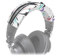 WC BandZ ATH - Bandeau amélioré pour Audio Technica ATH M50X / M50XBT / M50 / M40X / M40 / M40FS / M30X / M30 / M20X / MSR7 par Wicked Cushions | 90's White