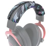 WC BandZ Cloud - Bandeau en Silicone pour Casque HyperX Cloud Series par Wicked Cushions | Confort, Style et Protection Contre la Transpiration améliorés | 90's Black