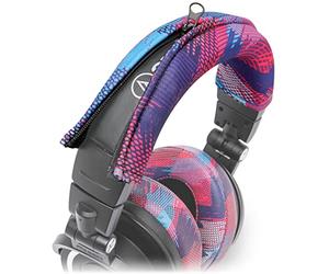 WC BandZ V2 Couvre-bandeau de protection pour les casques Audio Technica ATH M Series - Lavable en machine, le cuir ne s'écaille plus - Compatible avec M50X / M50XBT / M50 / M40X et plus | Speed Racer