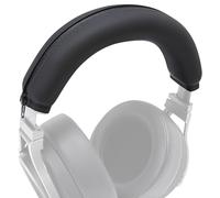 WC BandZ Virtuoso V2 - Housse de Bandeau en Silicone pour Casque Corsair Virtuoso par Wicked Cushions | Lavable en Machine, Plus de Cuir écaillé | pour Virtuoso Wireless, XT et SE | Black