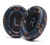 WC Coussinets améliorés pour Casque Bose Noise Cancelling 700 (NC700) par Wicked Cushions - Cuir Souple, Mousse à mémoire de Forme de Luxe, épaisseur Accrue, Extra Durable | Navy Tiger