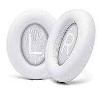 WC Coussinets améliorés pour Casque Bose Noise Cancelling 700 (NC700) par Wicked Cushions - Cuir Souple, Mousse à mémoire de Forme de Luxe, épaisseur Accrue, Extra Durable | Blanc
