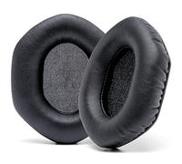 WC Coussinets d'oreille XL pour Casques Vmoda M100 et Crossfade Series par Wicked Cushions - Cuir Souple, Mousse à mémoire de Forme de Luxe, épaisseur Accrue, Isolation Acoustique améliorée | Le Noir