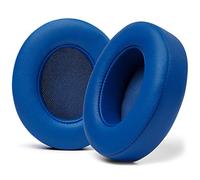 WC Coussinets pour Beats Studio 2 & 3 (B0501, B0500) avec et sans Fil par Wicked Cushions | Ne Convient Pas à Beats Solo | Cuir PU Souple, Mousse améliorée et adhésif Plus résistant | Blue