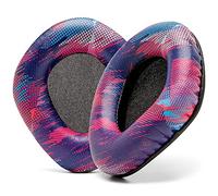 WC Coussins de Rechange améliorés pour Casques de Jeu filaires et sans Fil Corsair Void & Void Pro par Wicked Cushions | Durabilité, épaisseur et Isolation phonique améliorées |Speed Racer