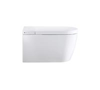 Duravit WC lavant SensoWash Starck f Plus 650000012004320 complet avec abattant sans bride blanc