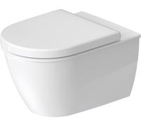 WC Duravit Darling New Wand, Wash-down, 540mm, sans rebord, avec fixation cachée (Durafix), 25570900001, Couleur: Blanc avec Wondergliss
