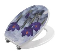 WC FLOWERS DÉCORATION SEAT EN 3D