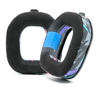 WC Freeze A50 - Coussinets d'oreille de Remplacement en Gel rafraîchissant pour Astro A50 Gen 4, Gen 5 et A50X Uniquement, fabriqués par Wicked Cushions | 90's Black